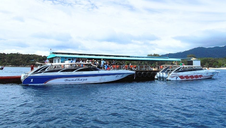 The main ferry point for incoming and out going ferry boats