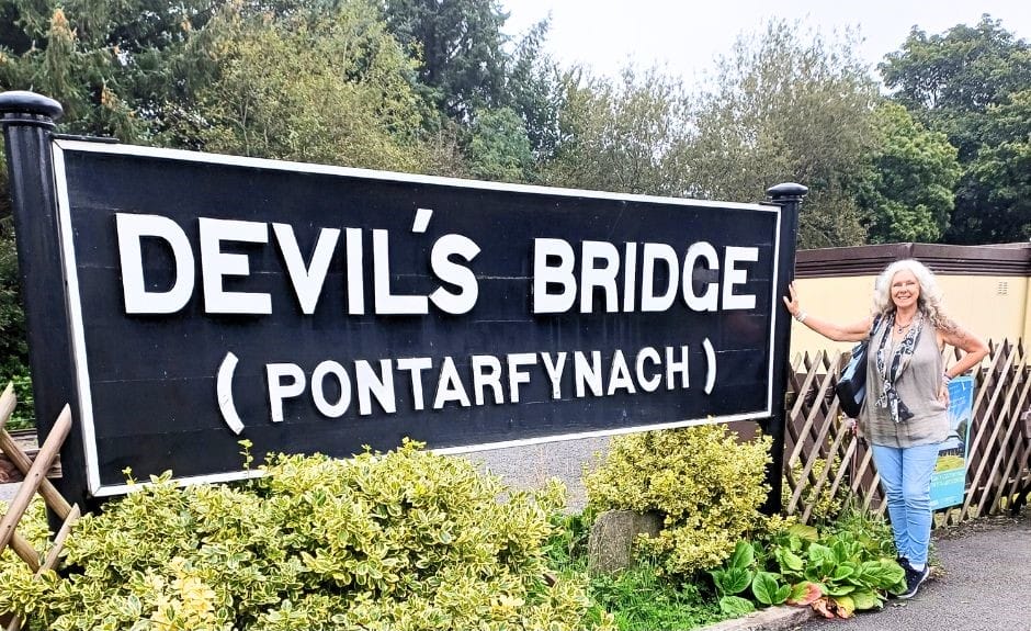 At The Devil's Bridge Railway Station