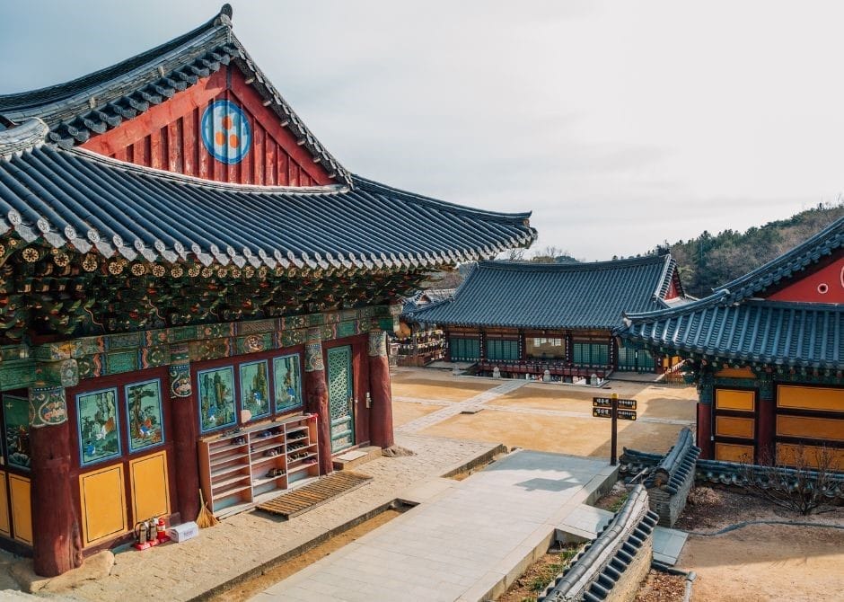 A Temple near Daegu South Korea