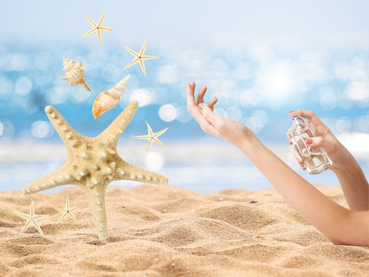 perfume that smells like the beach and fragrances that with one long sultry whiff will evoke your beach walk memories