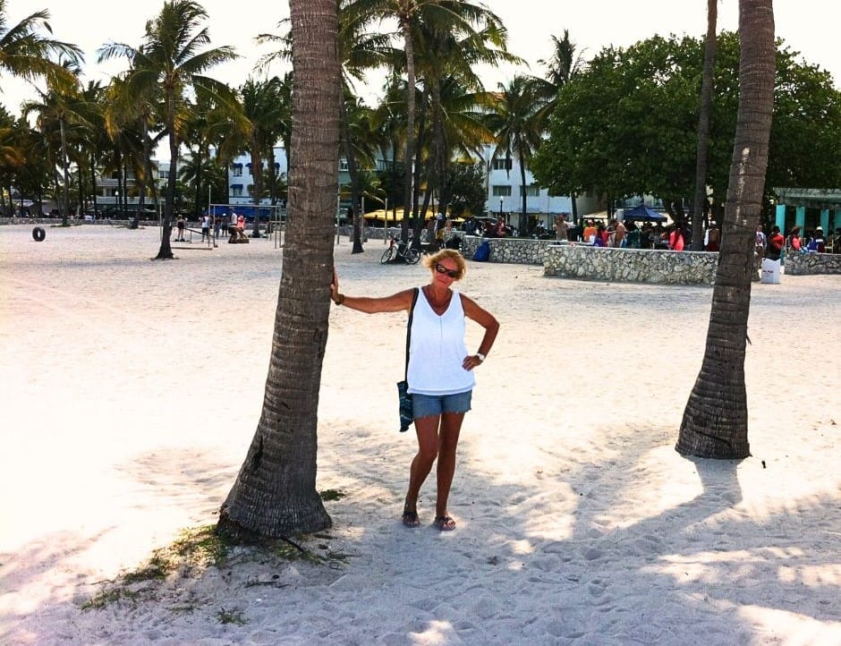 Ocean Drive - Janice Horton - feeling thirsty after our beach and promenade walk