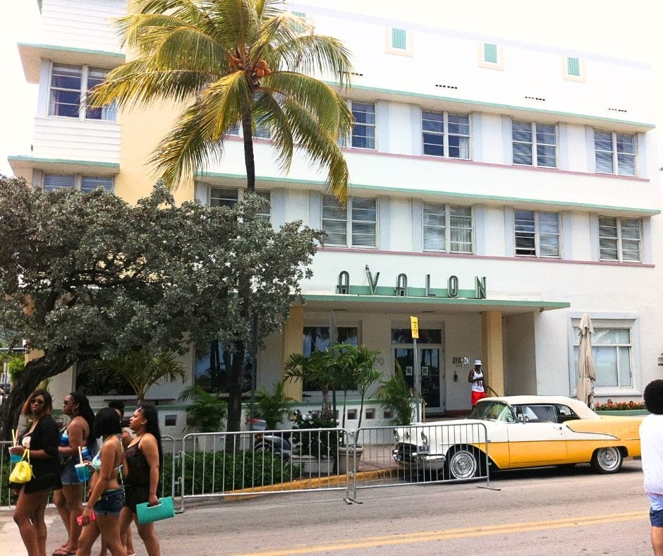 Art Deco - Many of these wonderfully restored buildings are now fancy retro-hotels