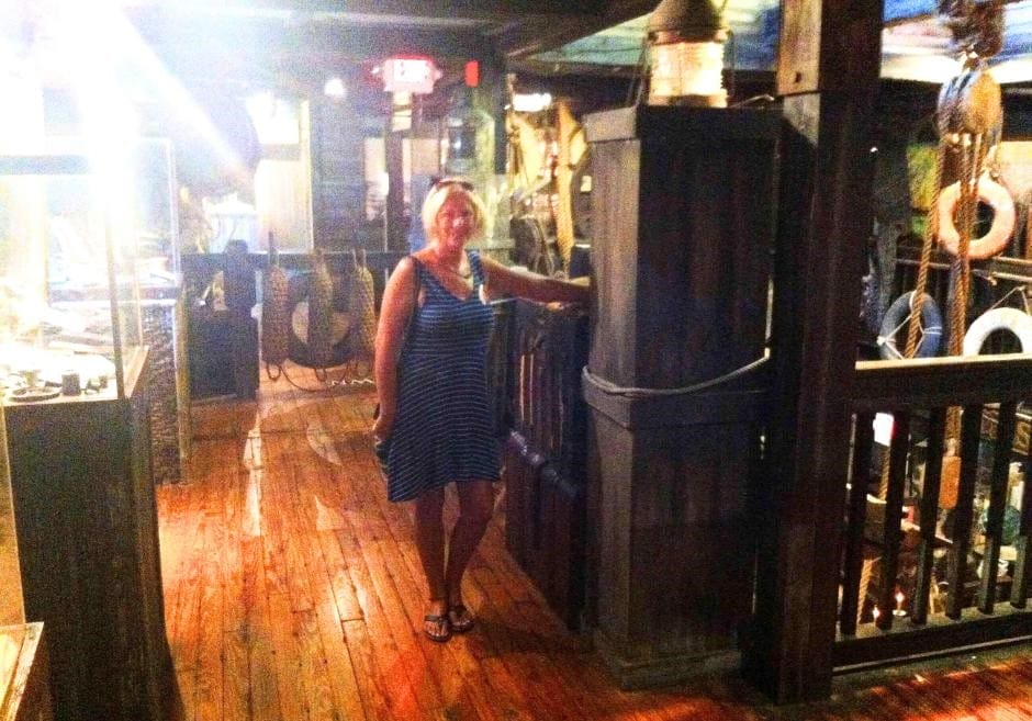 The replica of the wrecker's warehouse is excitingly atmospheric inside the Key West Shipwreck Museum