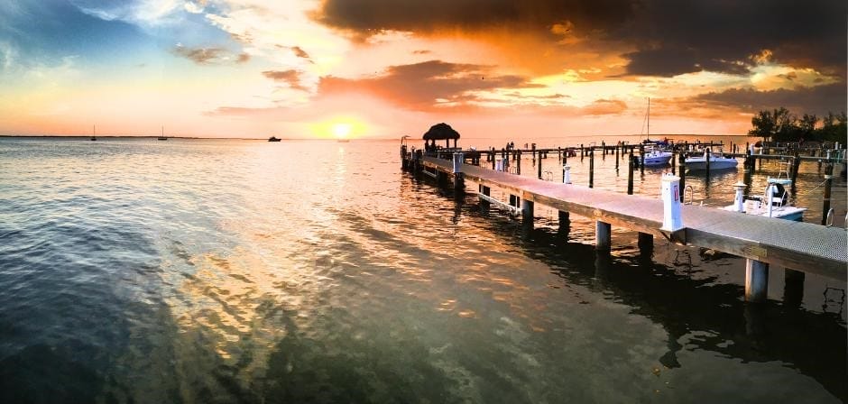 Key Largo is world famous for sunsets