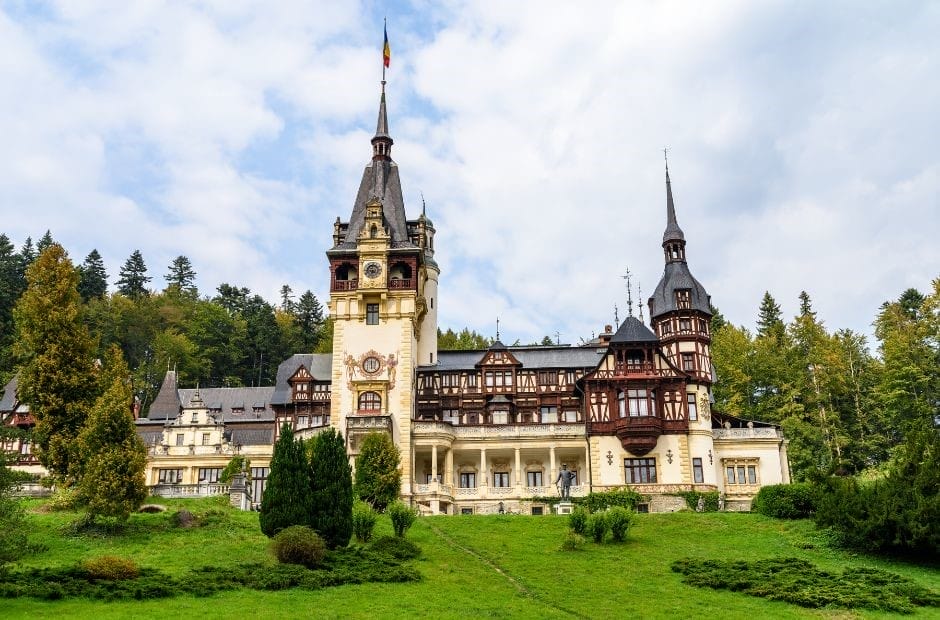 Peles Castle looks like it's right out of a fairy tale or perhaps a gothic novel