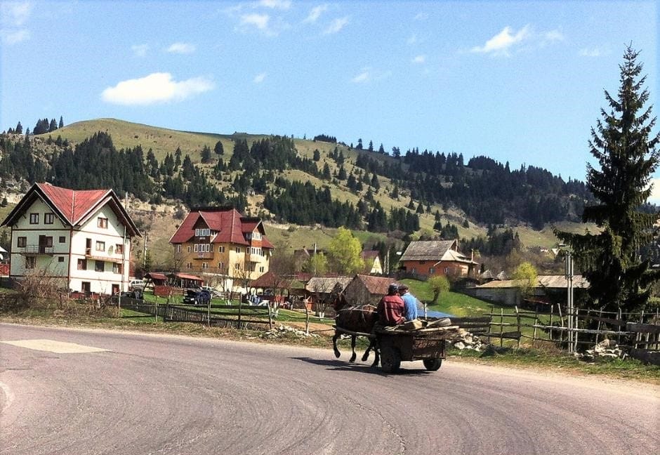 Romany horses and carts - and a vibrant freedom of spirit in rural Romania