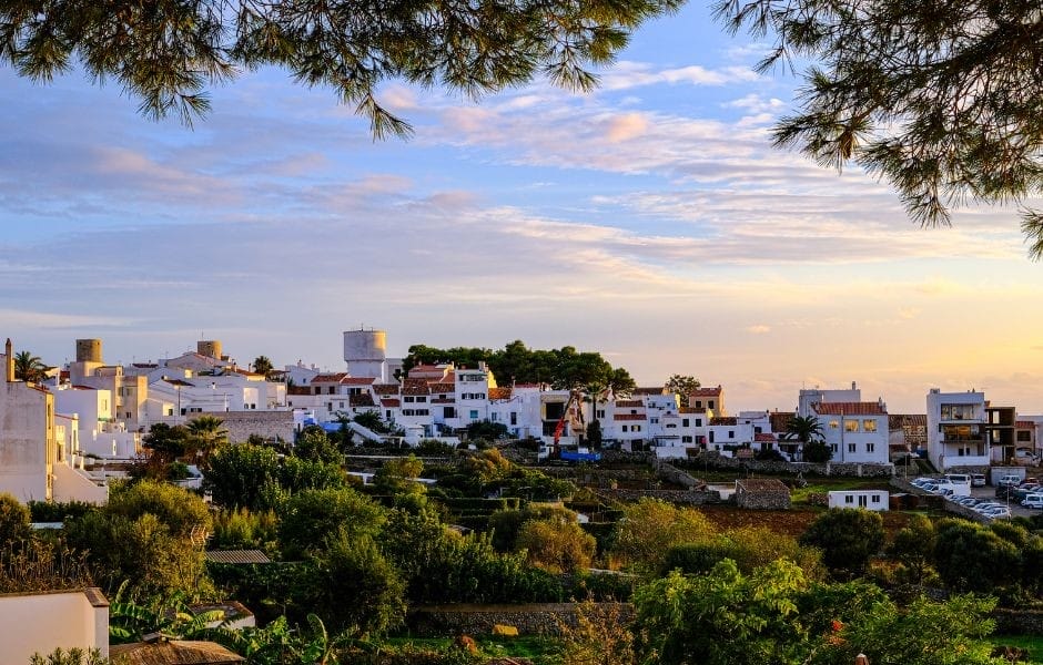 Alaior in Menorca, Spain for over 50's hotel breaks