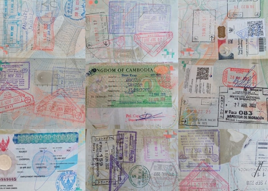 MY PASSPORT STAMPS