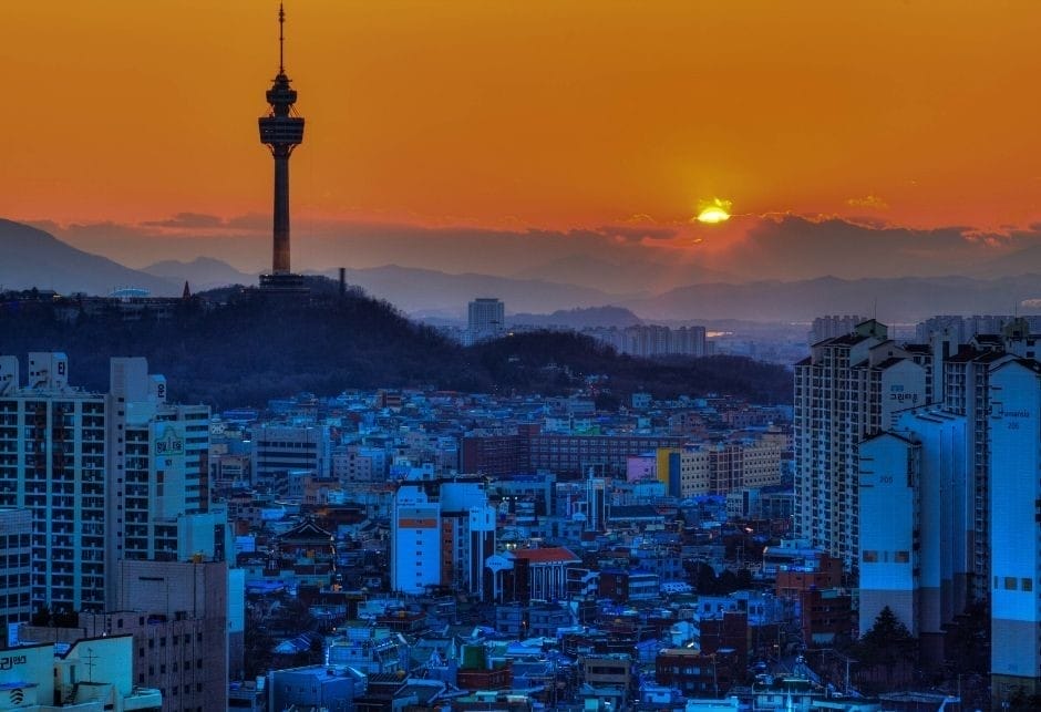 Daegu Tower (also known as 83 Tower) DAEGU ITINERARY