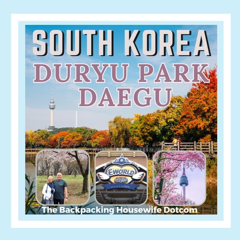 DURYU PARK DAEGU ITINERARY