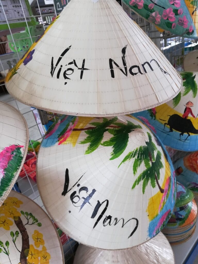 Vietnam hats - when is the best time to visit Vietnam