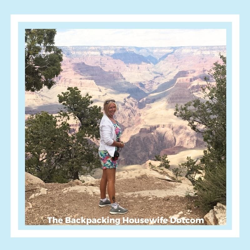 JANICE HORTON AT THE GRAND CANYON USA