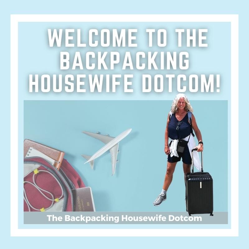 WELCOME THE BACKPACKING HOUSEWIFE
