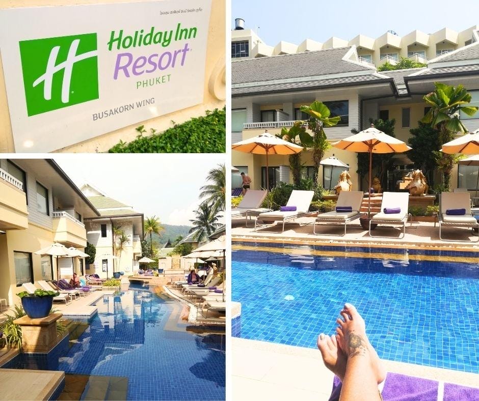 Where to stay on Phuket. I stayed at The Holiday Inn Resort Phuket, 